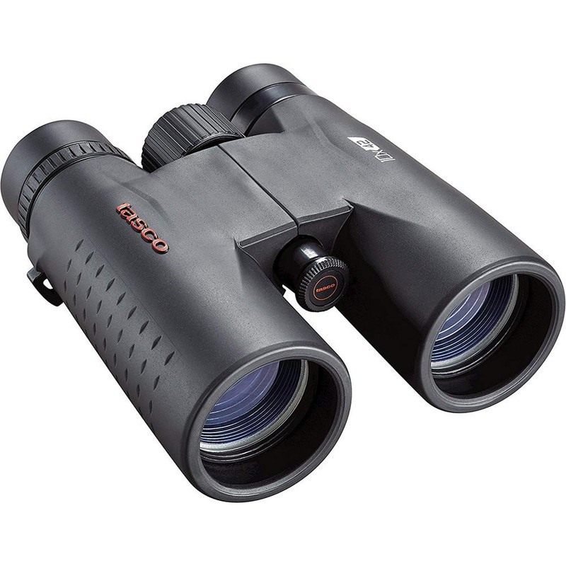 Tasco Essentials 10x42 Roof Prism Binocular, Black - ES10X42