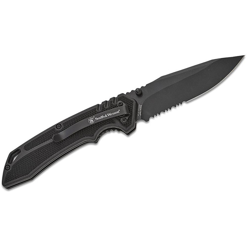 Smith & Wesson Special Ops Folding Knife 3.5" Clip Point Black - 1209514