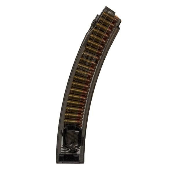 Elite Tactical Systems Group CZ Scorpion Evo 9mm 40rd Magazine, Carbon Smoke - SMK-CZEVO-40G2