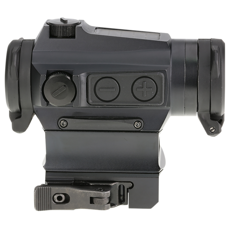 Holosun 515 1x20mm 2 MOA Green Dot/65 MOA Circle Multi Reticle Red Dot, Black - HE515CMGR