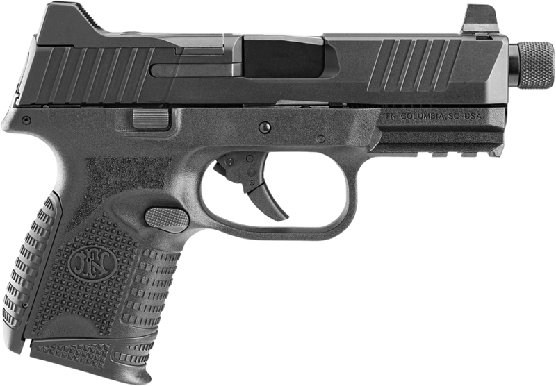 FN 509 Compact Tactical 9mm 4.32" 10+1 Pistol, Black - 66100783