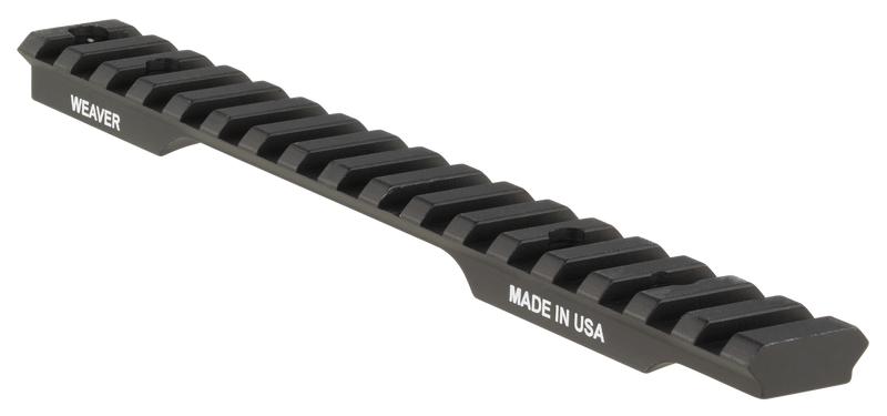 Weaver Extended Multi-Slot Scope Base, Savage 110 Short Action, Black - 99466