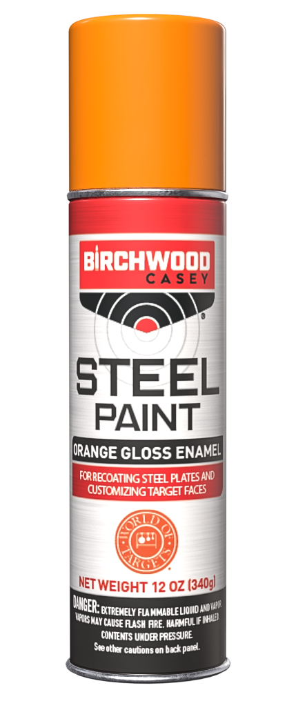 Birchwood Casey Steel Target Paint Orange - PAINT-ORG