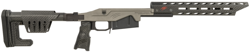 Fierce Firearms Chassis Kit, Tungsten Gray Fits AR-15 Long Action - LACHSTU