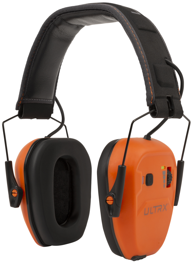 Allen Ultrax Bionic 22 dB Ear Muffs, Orange - 4148