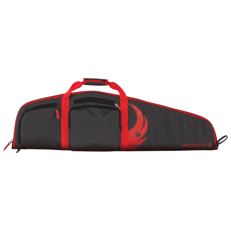 Allen Yuma 40" Rifle Case, Black/Red - 29732