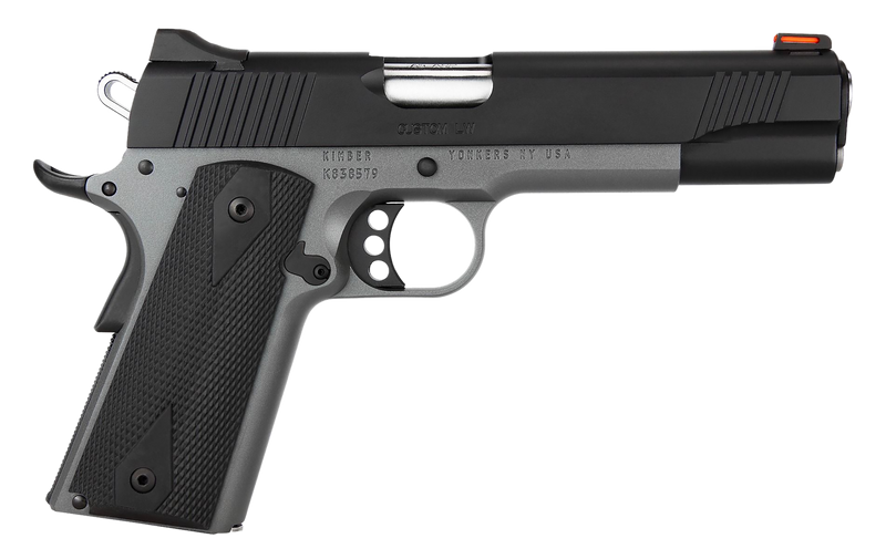 Kimber Custom LW Shadow Ghost CA 45 ACP 5" 7+1 Pistol, Black - 3700693CAB
