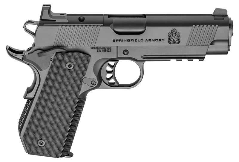 Springfield 1911 TRP AOS 45 ACP 4.25" 7rd Pistol, Black Cerakote - PC9124LRCCAOS