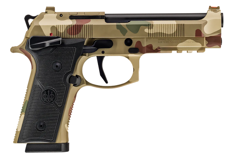 Beretta 92XI SAO 9mm 4.7" 18+1 Pistol, Black Textured - SPEC0745A18