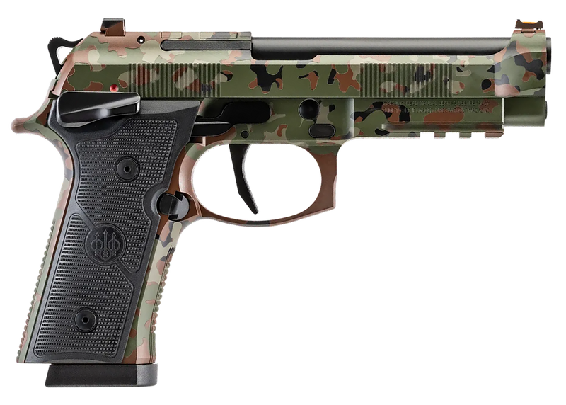 Beretta 92XI SAO 9mm 4.7" 10rd Pistol, Flectarn Camo - SPEC0744A10