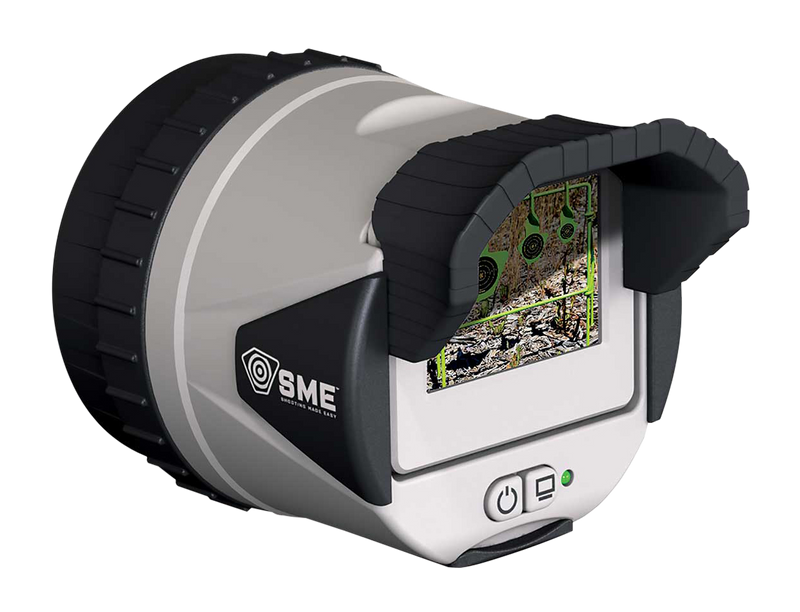 SME Spot Shot Wi-Fi Spotting Scope Camera with 2.4" LCD Display, Black/Beige - SMESCPCAMT