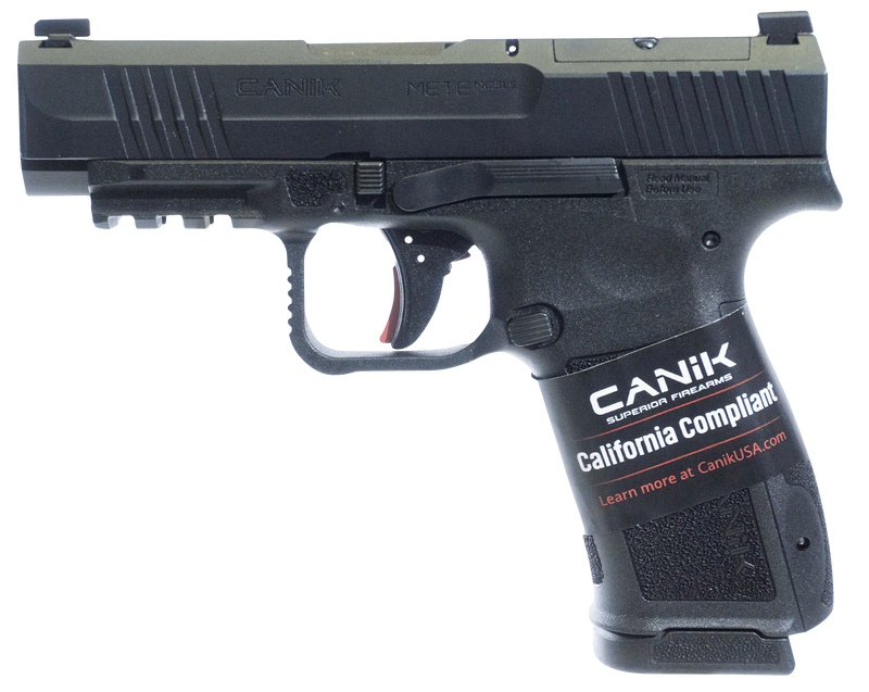 Canik Mete MC9LS 9mm 3.63" 10+1 Striker-Fired Pistol, Black Nitride - HG7885CA-N
