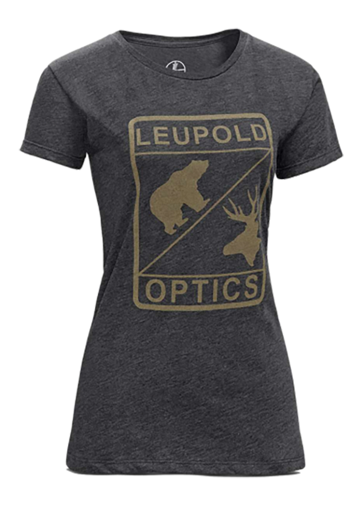 Leupold Women's L Optics Short Sleeve Shirt, Graphite - 170561