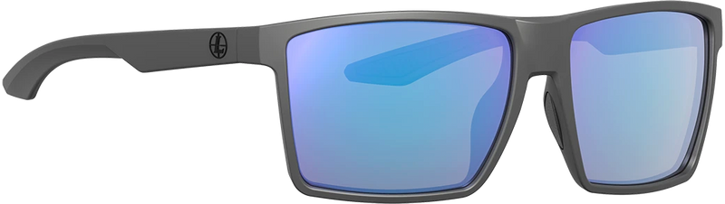 Leupold Performance Wear Desoto Blue Mirror Polycarbonate Sunglasses, Dark Gray - 184362