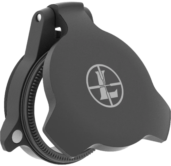 Leupold Alumina Flip-Back Lens Cover 24mm, Black - 114756