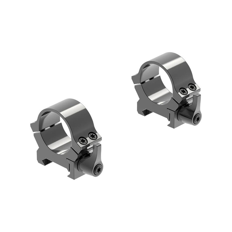 Leupold QRW2 1" Low Gloss Black Rifle Scope Rings - LEU 174064