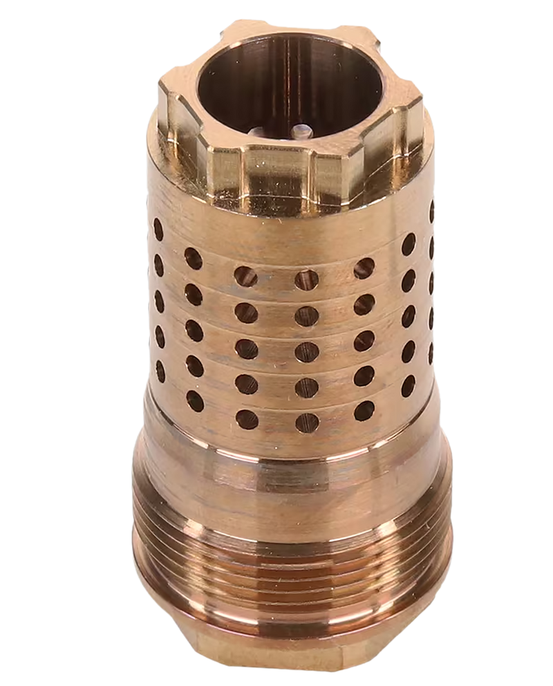 Q LLC Cherry Bomb 45 Cal Muzzle Brake, Stainless Steel .578x28 - CB45CAL57828