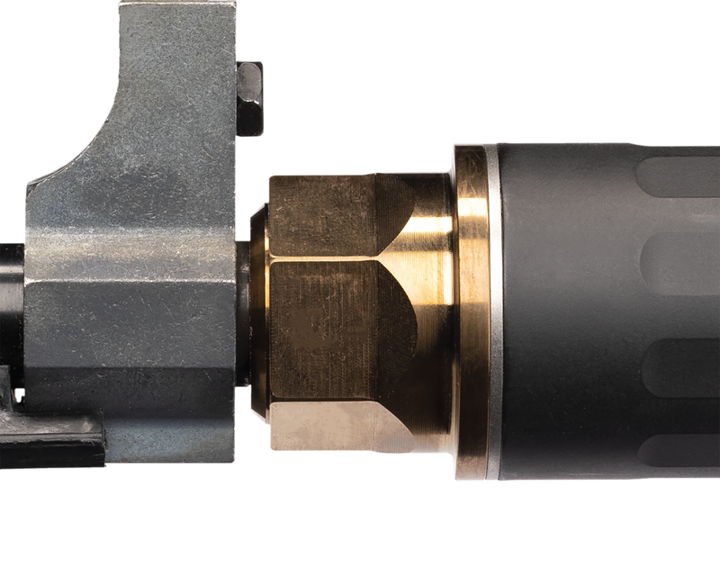 Q LLC Plan-B ASR Silencer Mount, Black - PLANBASRBLACK