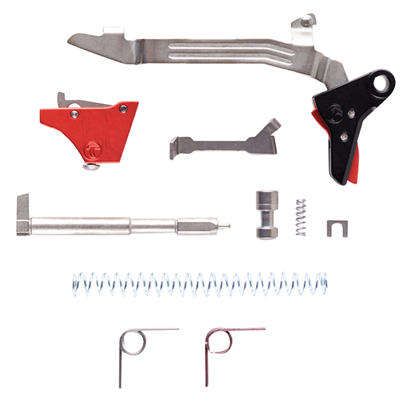 Timney Triggers Alpha Ultimate Builder's Kit for Glock Gen 3-4, Black - ALPHAGLOCK34UBKBLACK