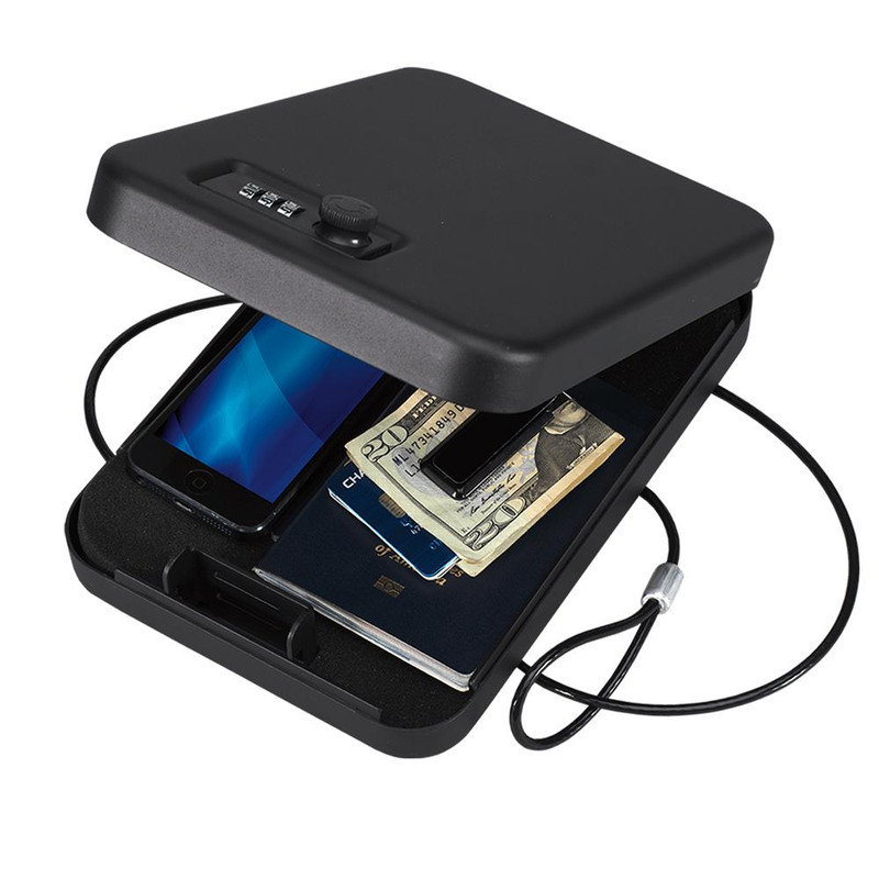 Stack-On Portable Security Case Small with Combo Lock - PC-95C-18