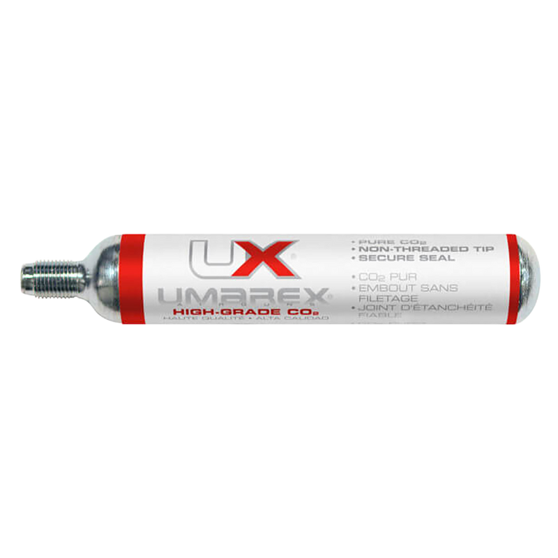 Umarex 88 Gram CO2 Cylinders 2-Pack, Silver - 2252534
