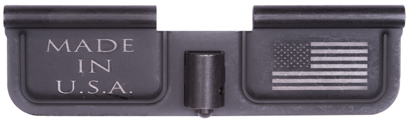 Spike's Tactical Ejection Port Door USA/Flag AR-15 Black Phosphate Steel - SED7002