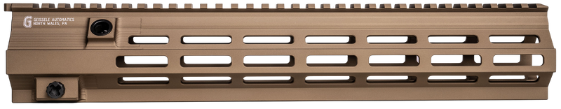 Geissele Automatics Super Modular Rail HK416, 14.5" Handguard, Desert Dark Earth Aluminum - 05848S
