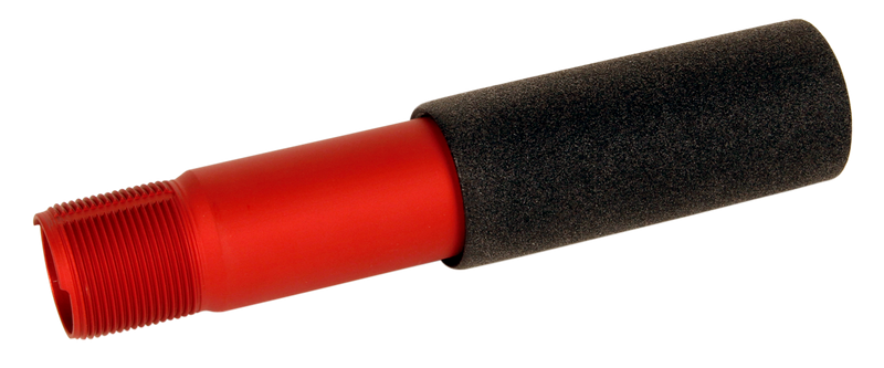 LBE Unlimited Pistol Buffer Tube, Red - PBTRED
