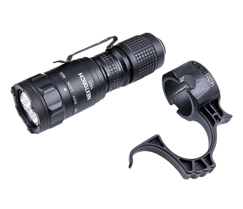 Nextorch Tactical Flashlight Set Black 1300 Lumens - TA21-SET