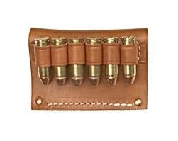 Hunter Leather Cartridge Slide .50 Caliber Tan - 0500