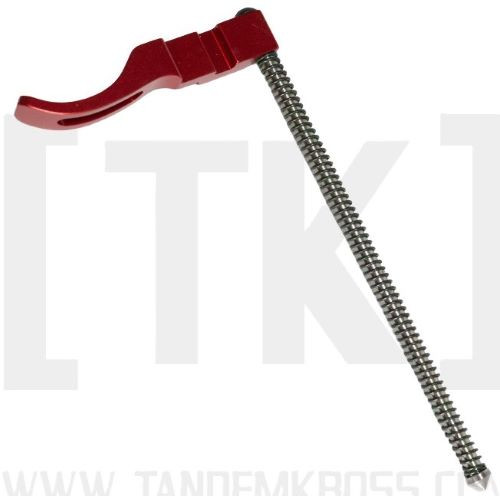 Tandemkross Spartan Skeleton Charging Handle Ruger 10/22, Red - TK18N0121RED1