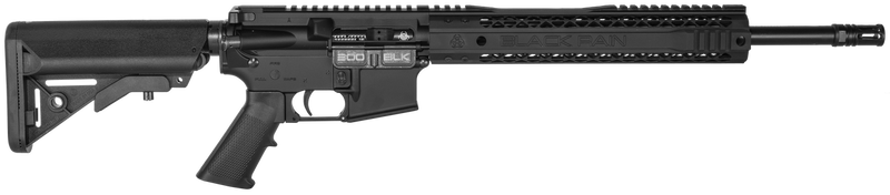 Black Rain Ordnance Spec15 300 Blackout 16" 30+1 Rifle, Black Anodized - BROSPEC15300BLK