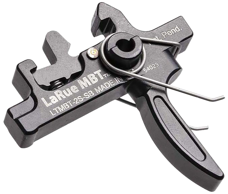 LaRue Tactical MBT-2S Two-Stage Straight Trigger, Black - LTMBT2SSB
