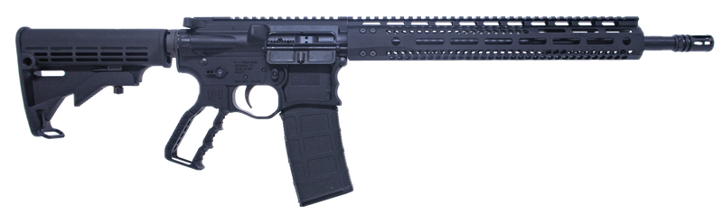 Watchtower Firearms Type 15M 5.56 NATO 16" Semi-Auto Rifle, Black - UDR15M55616BLK