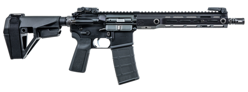 Watchtower Firearms Raider 5.56 NATO 11.5" 30+1 Pistol, Black - RDR55611BLK