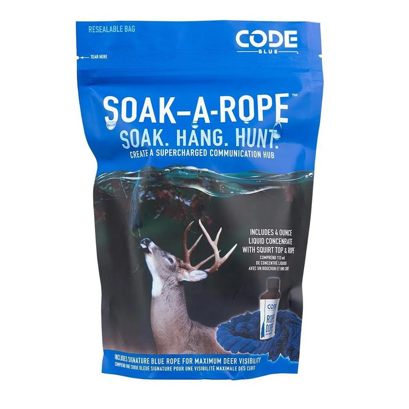 Code Blue Soak-A-Rope Deer Scent Attractant - OA1463