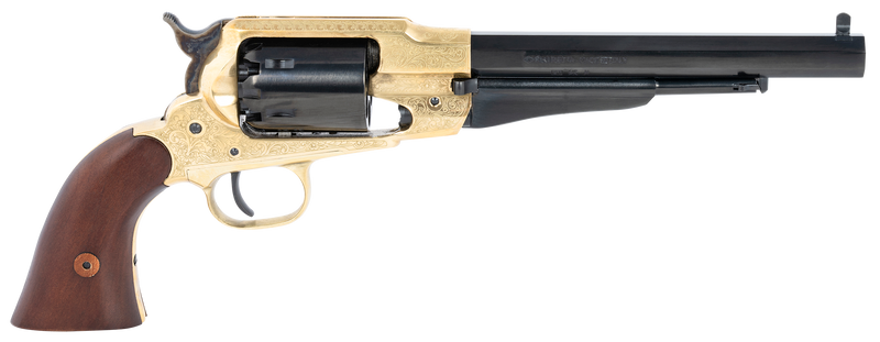 Pietta 1858 .44 Cal 6rd 8" Revolver, Blued & Brass - PF58BRE448