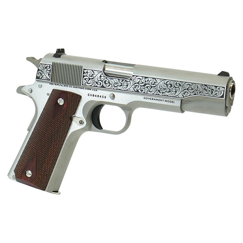 Colt Government Model 1911 .45 ACP 5" 7rd Pistol, Stainless - O1911C-SS-Z MODFB