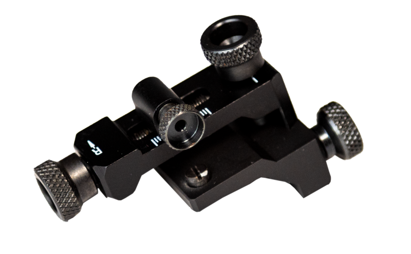 CVA Williams Western Micro-Adjust Long Range Rear Peep & Front Globe Sight Reticle Kit, Black - AC1750