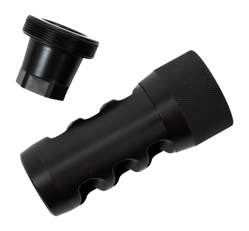 Area 419 Hellfire Self Timing Muzzle Brake .338 Black Nitride 5/8-24 - 419HF-BN-338-5824