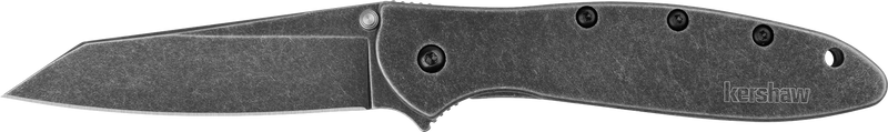 Kershaw Random Leek Reverse Tanto Folding Knife, Blackwash - 1660RBW