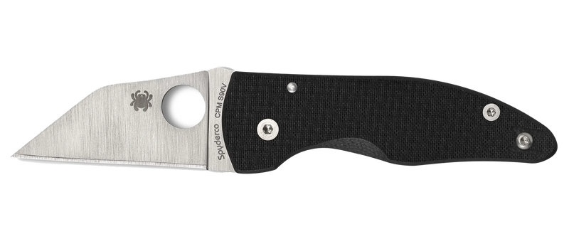 Spyderco MicroJimbo Folding Knife, Black - C264CFP