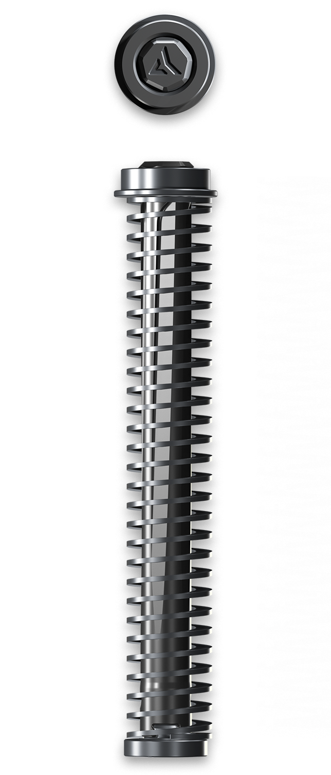 Radian Weapons AG175 Compressor Guide Rod Compatible with Glock 17 Gen5, Nitride Finish - AG175