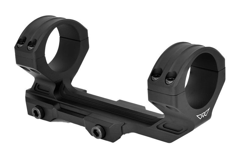 Warne HyperLite 30mm MSR Scope Mount, Black - 8551M