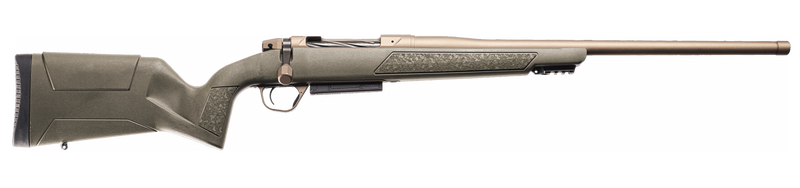 Christensen Arms Evoke 6.5 Creedmoor 20" 4+1 Bolt-Action Rifle, Burnt Bronze/OD Green - 801-15002-01