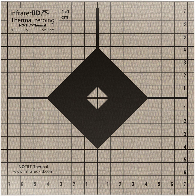 Reshet Graf Infrared-ID Zerol15 Thermal Zero Target, 5-Pack - ZEROL15