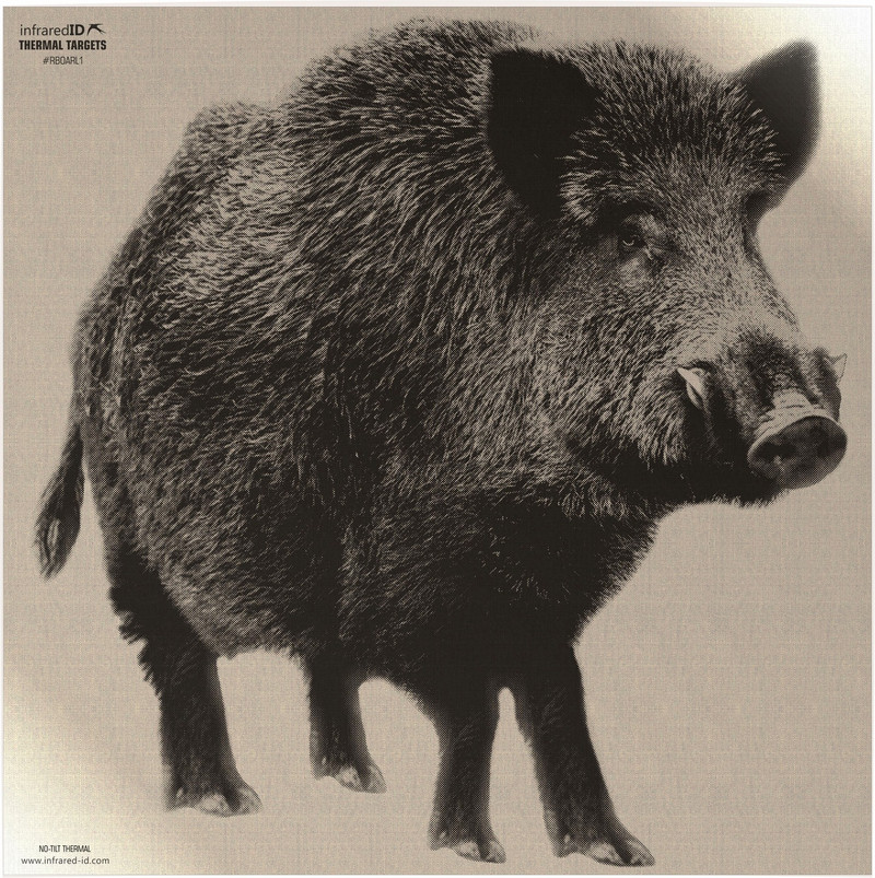 Reshet Graf LTD Infrared-ID Thermal Boar Target - RBOARL1