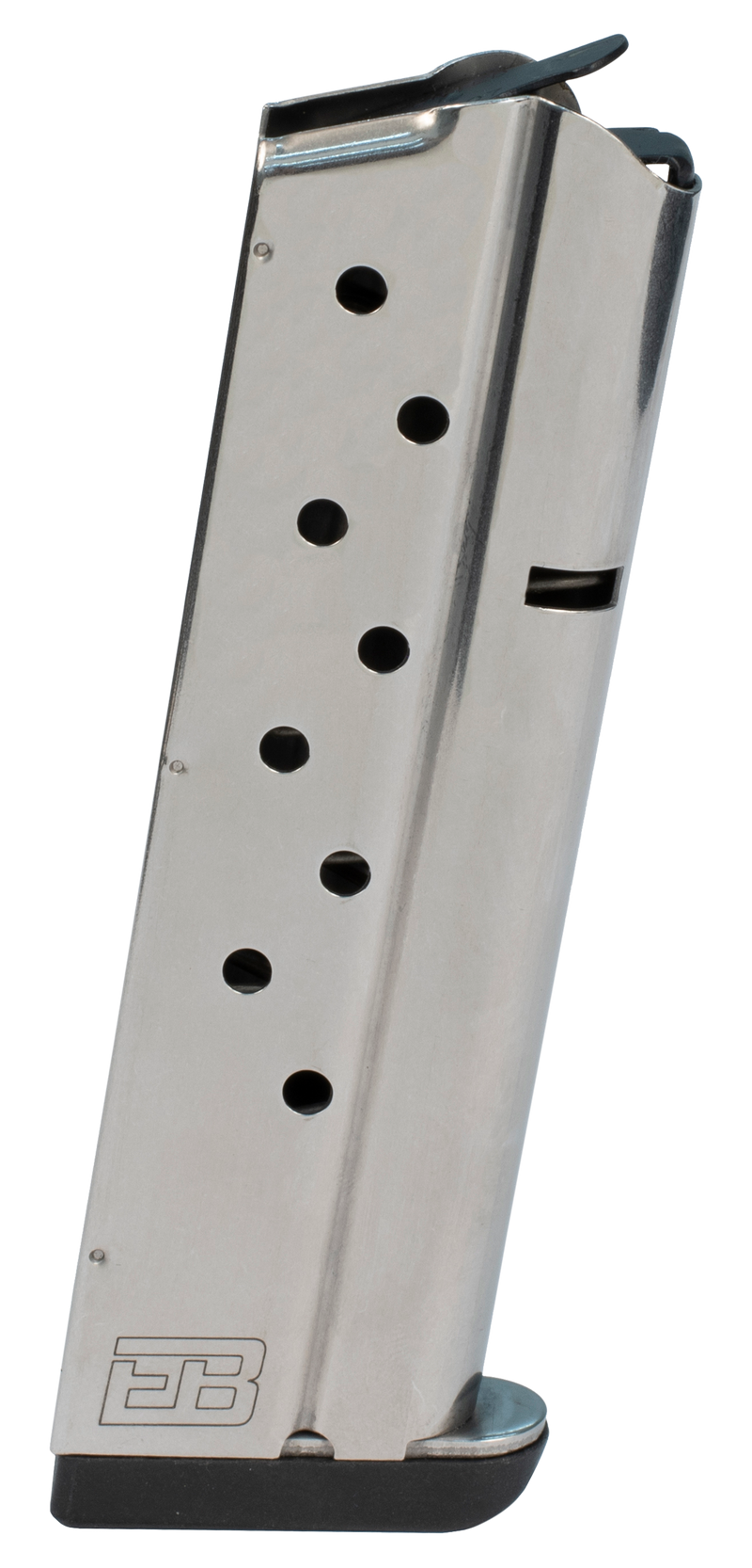 Ed Brown 1911 Government 9mm Luger 9rd Handgun Magazine, Stainless Steel - 849