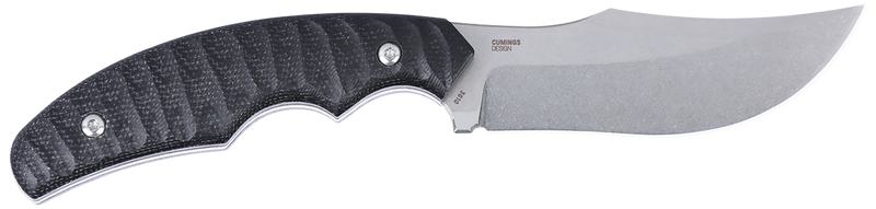 Columbia River Knife & Tool Burrower Fixed Blade Knife, Black - 3610