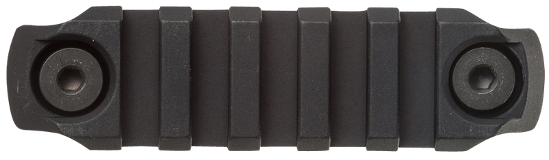 Bravo Company 3" Picatinny Rail Section, M-LOK Compatible, Black Anodized - MCMR1913A3